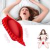 Nositelné sací dildo Vibrátory Ženy Stimulátor klitorisu G Bodový klitoris Vaginální masážní přístroj Silikonový Masturbátor pro ženy Sexuální hračka pro dospělé