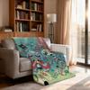 Kawaii Game C Cult Of The L Lamb B Blanket Soft Throw Blanket for Home Bedroom Bed Sofa Picnic Travel Office Rest Blanket Gift