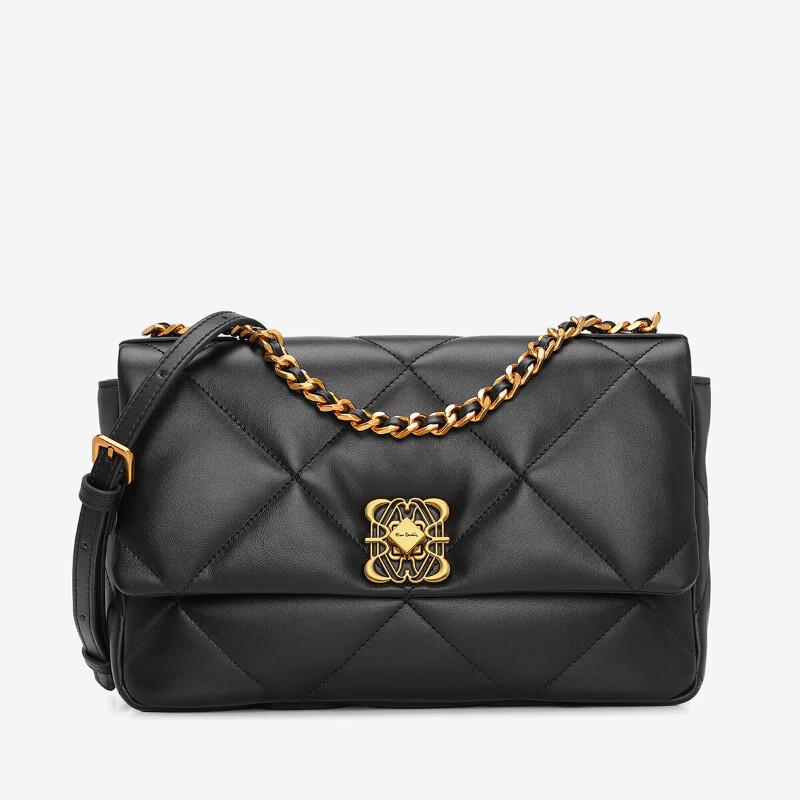 Pierre Cardin Women's Quilted Shoulder Crossbody Bag