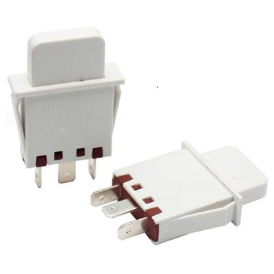 1pc Button Switch Normally Open Normally Closed Switch Refrigerator 3pin Switch For Household Appliances