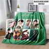 Manta con estampado de Arte de moda KPOP stray-kids Idol, sof de sala de estar, manta de felpa suave para dormir, Sbana de