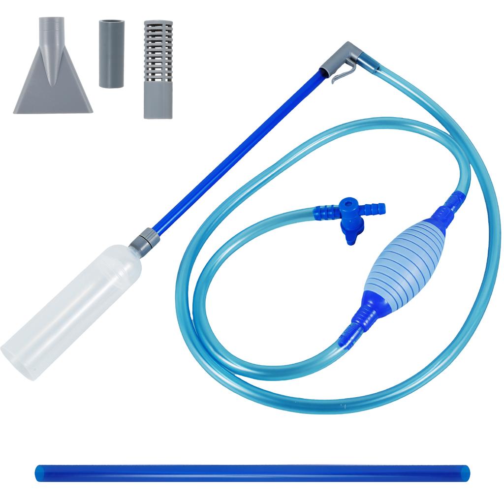 Hot Tub Vacuum Cleaner 10ft Swimming Pool Vacuum Cleaner Manual Handheld Spa Vacuum Cleaner with Strong Suction Fish Tank Cleane