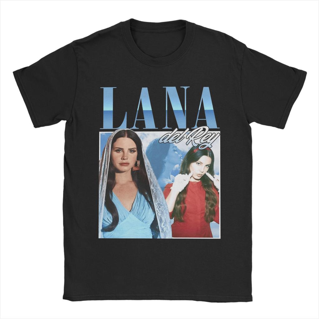 Men TShirt Lana Del Rey Leisure Pure Cotton Tees Short Sleeve T Shirt O Neck Tops Classic