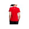 Adidas Cny Series Sports Theme Printed American Vintage Crew Neck Short Sleeve T-Shirt Women Tops Light-Crimson GP0706