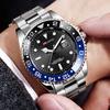 Men's Green Water Ghost Watch Shrimp Skin Stainless Steel Men's Watch Luminous Anti-diving Calendar Quartz Steel Belt Watch