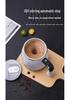 Smart Auto-Mixing Temperature Measuring Rechargeable Cup - 316 Stainless Steel, Digital Display for Coffee, Milkshakes, and Drinks