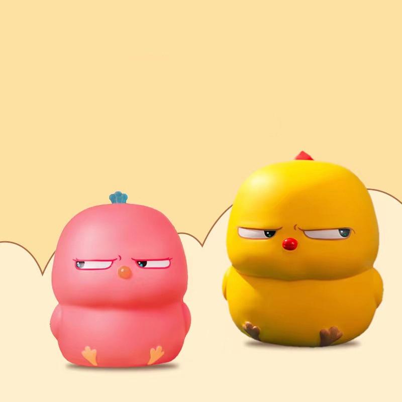 Warbie The Bird Small Yellow Chicken Stress Reliever Toy For Office And Home Use Perfect For Anxiety Relief And Relaxation