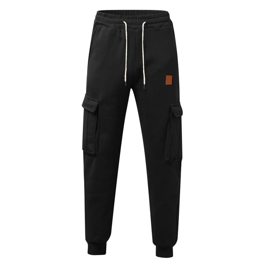 Men'S Sports Pants Running Pants Outdoor Pocket Work Pants Casual Pants