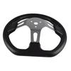270 Mm Go Kart Steering Wheel 3 Spokes Vehicle PU Foam Interior