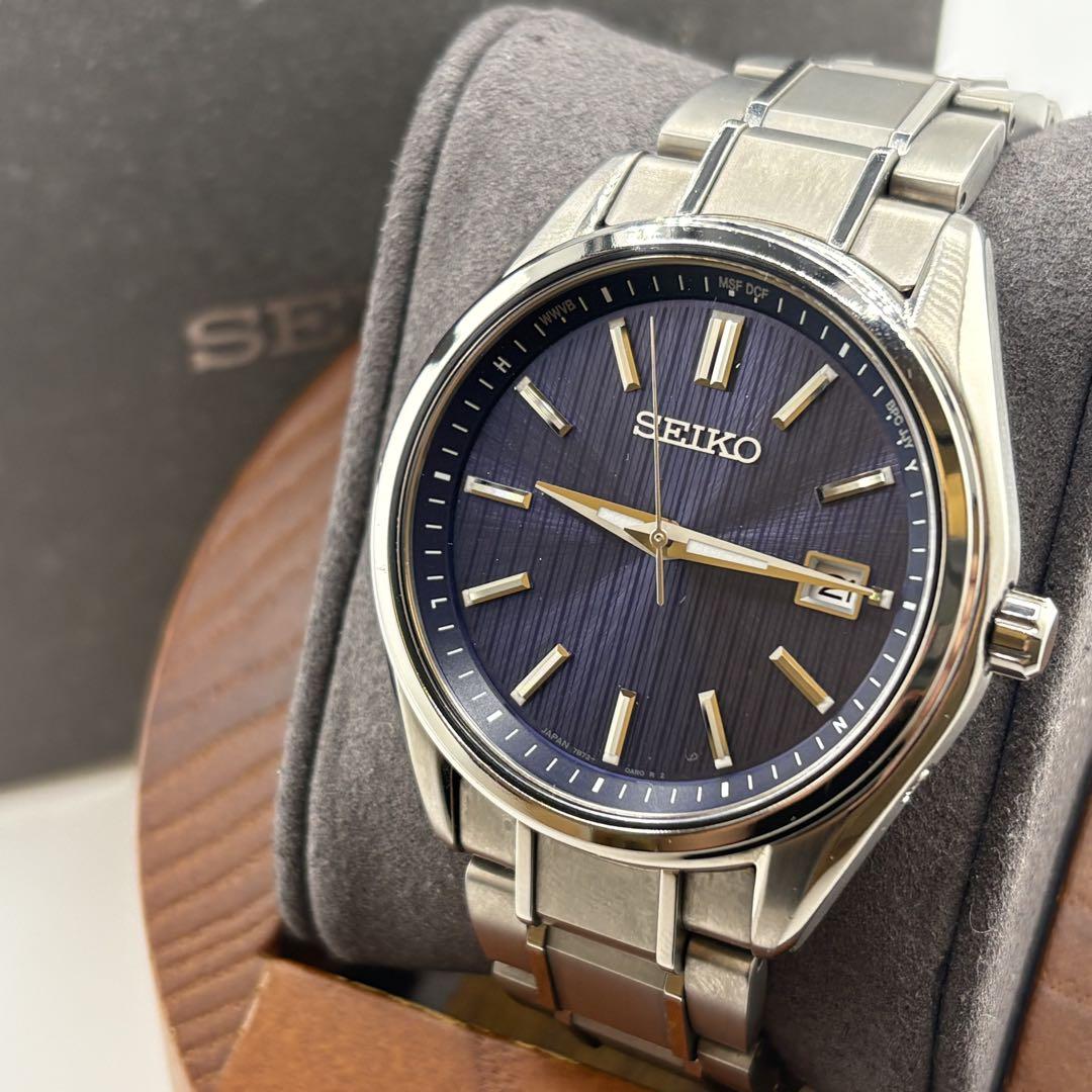 

[USED] Seiko Selection Blue SBTM339 7B72-0AG0 with box