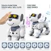 Non-Toxic Funny Smart Machine Electronic Dog Robot Dogs Stunt Puppy Voice Command Programmable Touch-Sense Music Song Toys For Kids Gifts