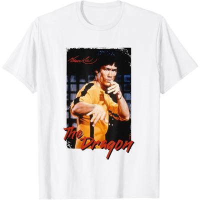 Bruce Lee The Dragon Hra Smrti Retro Tričko