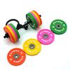 Fitness Enthusiast Gift Removable Rubber Dumbbell Keychain Gym Inspired Travel Accessory Modern Bag Ornament