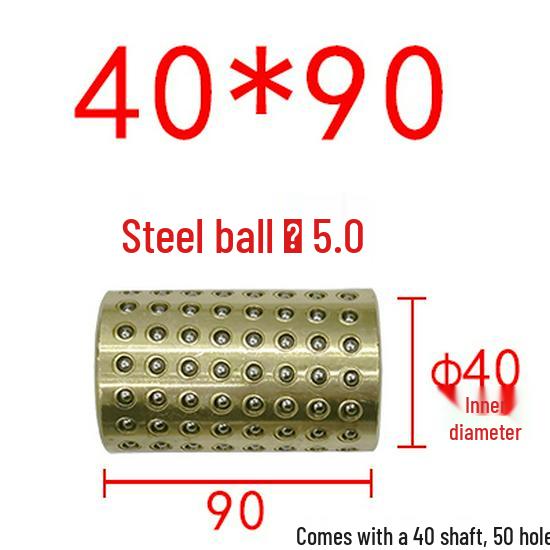 Golden Copper Ball Bearing Cage Mold Guide Bush Holder