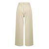 Pantaloni larghi casual da donna, a vita alta, con bottoni, dritti, lunghi, palazzo