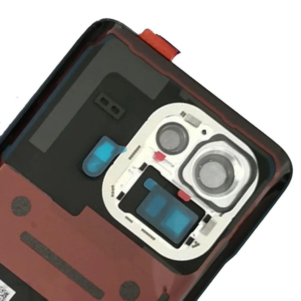 Back Glass Cover For Xiaomi Mi 11 Pro Mi11 Pro Rear Housing Battery Cover With Camera Lens Replacement + Adhesive