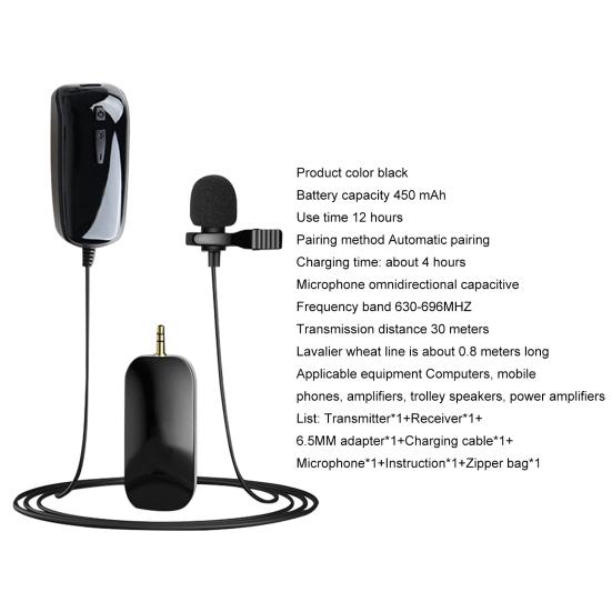 Mini Portable Wireless Rechargeable Microphone Voice Amplifier for Classroom