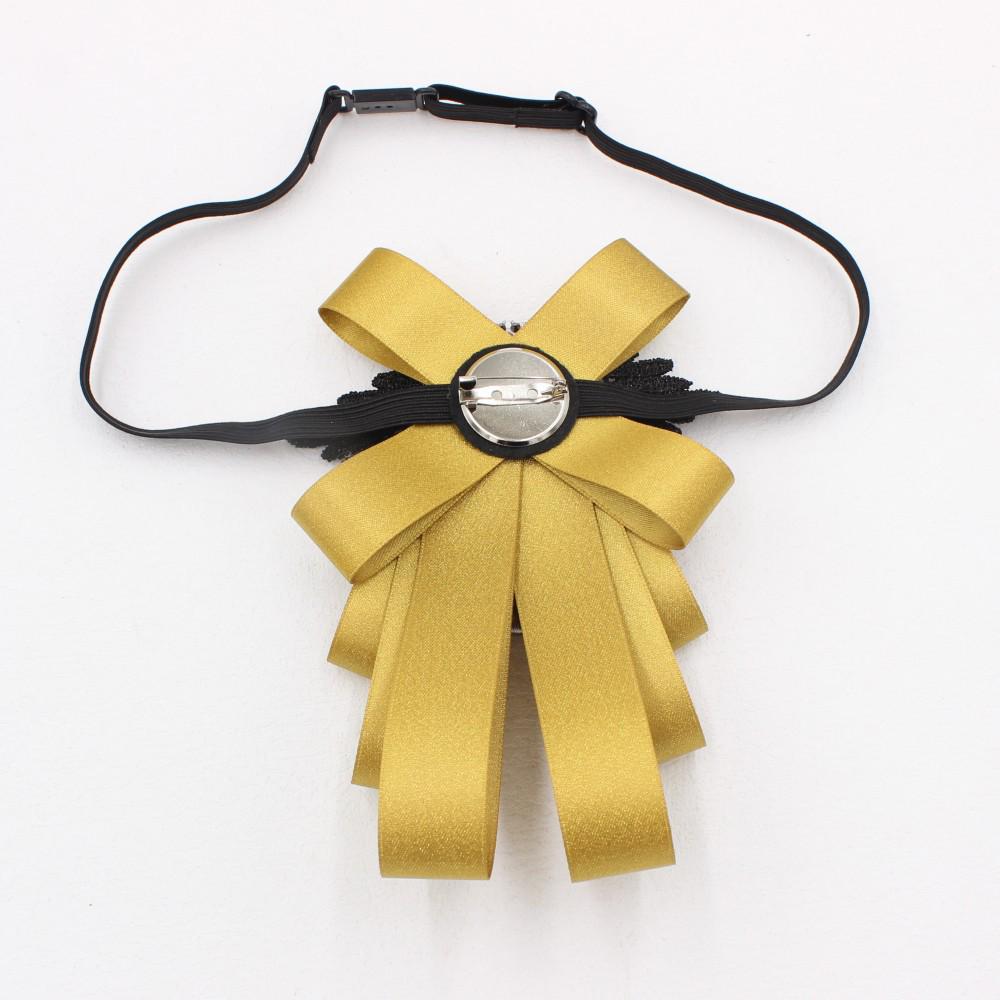 European American Style Men's Wedding Formal Wear Bow Tie with Shirt Lapel Flower Accessories - TS296