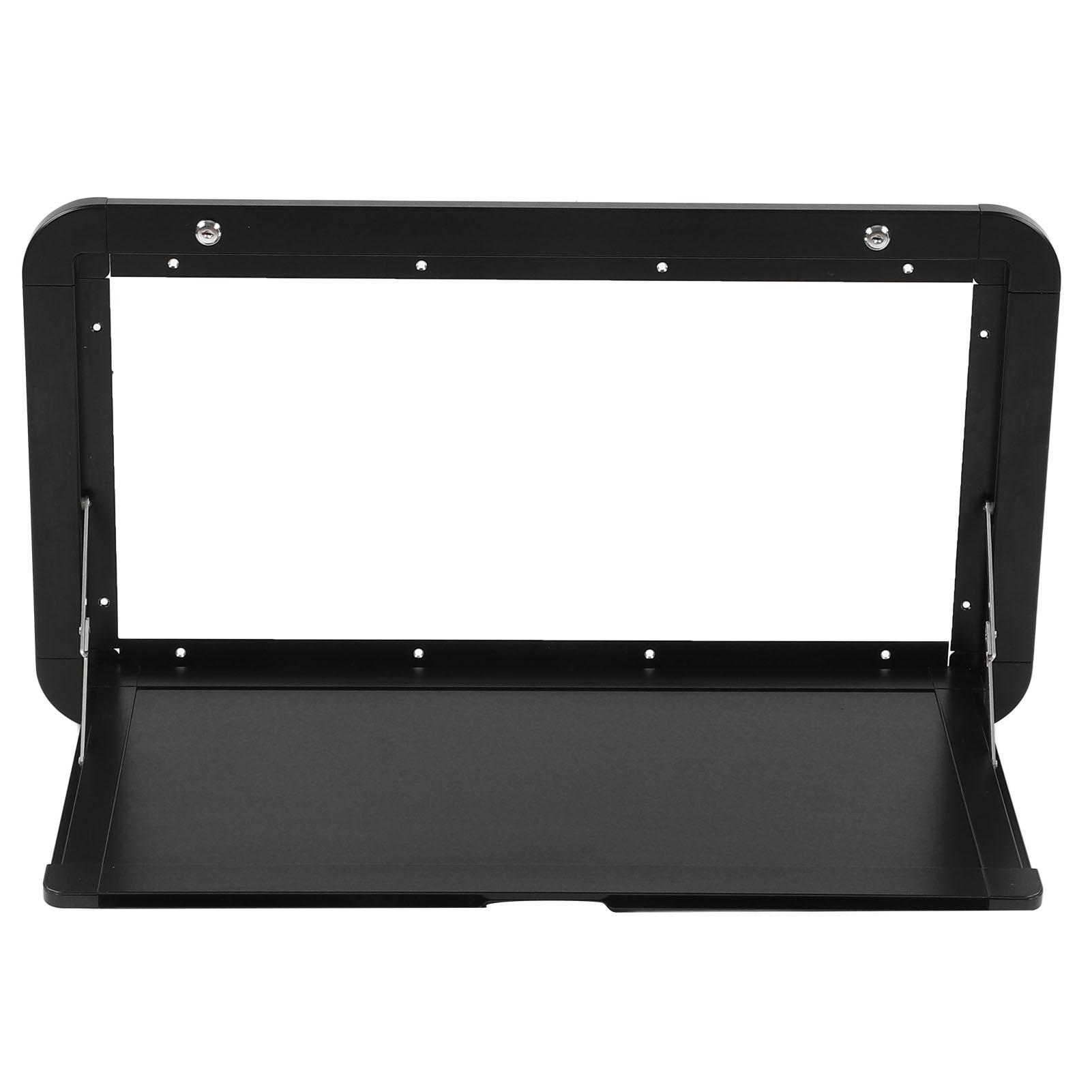 

Обеденный стол для автофургона с замком, максимальная нагрузка 25 кг, алюминиевый сплав для минивэна, лодки, каравана, черный