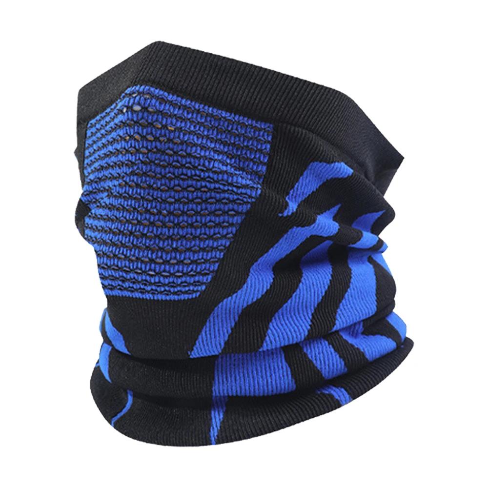 Unisex Zimowa Oddychająca Ciepła Maska Narciarska Półmaska na Twarz Rowerowa Motocyklowa Szalik Sporty Zewnętrzne Bieganie Wędrówki Wędkarstwo Maskka Rowerowa