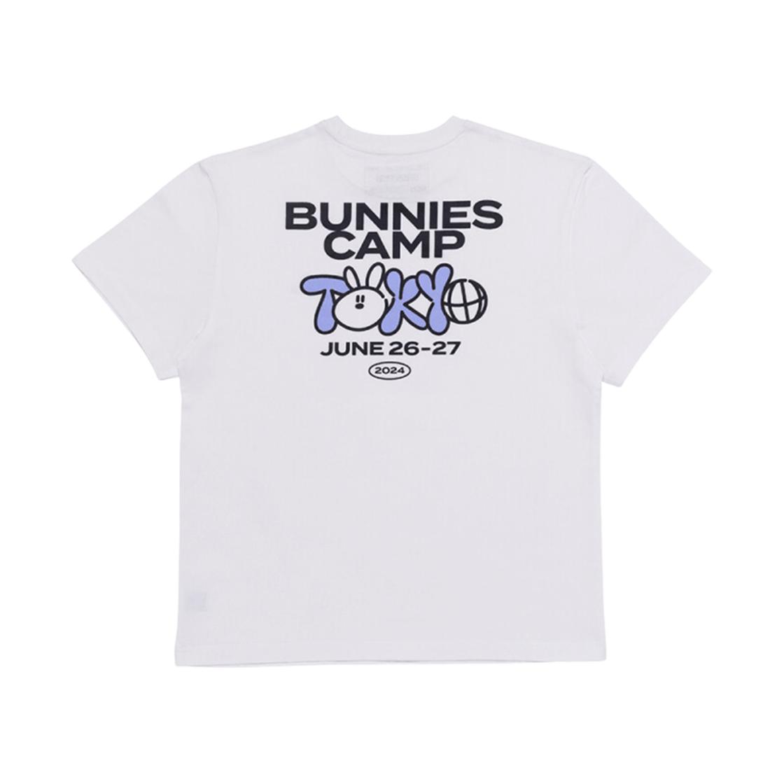 NewJeans Bunnies Camp 2024 Tokyo Dome T-Shirt White ONE SIZE