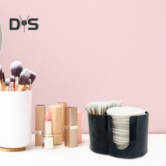 Zahnseide-Spender, Aufbewahrungs-Organizer, große Kapazität, kompakte Größe, Wattepad-Behälter, Badezimmer-Zubehör