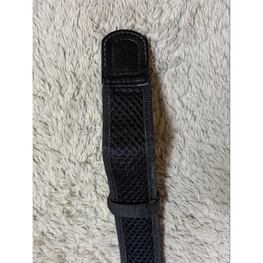 Used Luminox Strap LNS ALL BLACK Velcro Luminox