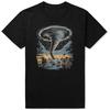Funny Tornado Weather Meterologist Storm T Shirts Men Pure Cotton Humor Streetwear Tee Shirt Short Sleeve Unisex Loose Clothing