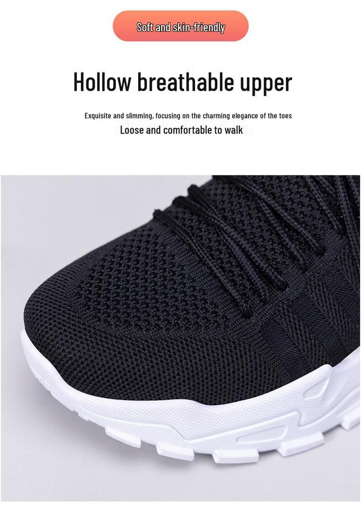 Women's Summer Dad Shoes: Mesh Breathable Retro Korean Sneakers