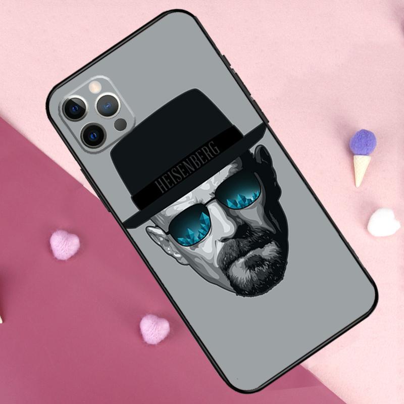 Heisenberg Breaking Bad Cover For iPhone 15 16 14 13 12 11 Pro Max Mini 7 8 Plus X XR XS Max Phone Case