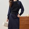 Autumn Casual Patchwork Shirt Loose Blouses Women Simple Blouse Long Sleeve