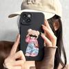 Beauty Bear Cool Pattern Phone Case Suitable for iPhone 17 16 15 14 13 12 11 Pro/Max/Plus Anti Drop and Anti Shock