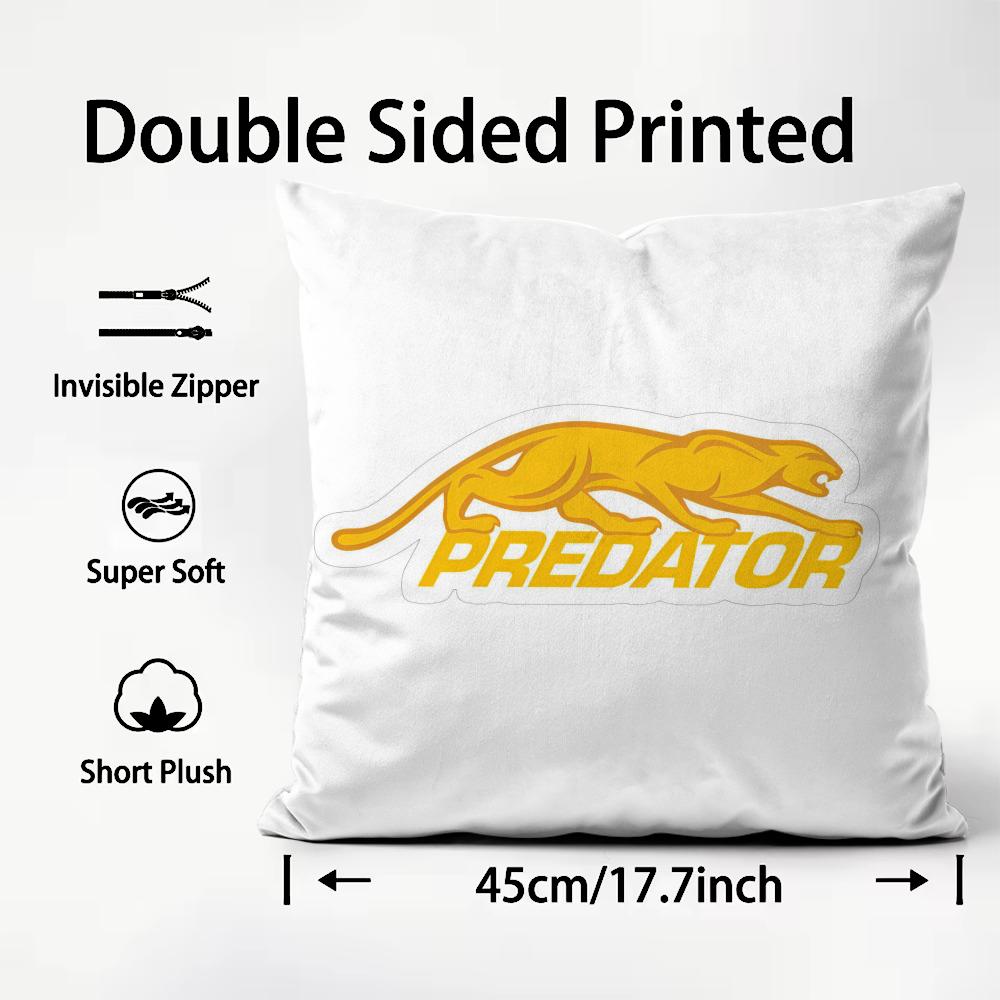 Billiards P-Predator Cushion Cover Pattern Printed Pillowcase for Living Room Sofa Cushion Cover & Bedroom Decor
