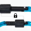 5pcs Aluminium Alloy Carabiner Clip Set Tourist Hooks Fishing Carbin Buckle Caribiner Key Holder Keychain Camping Karabiners