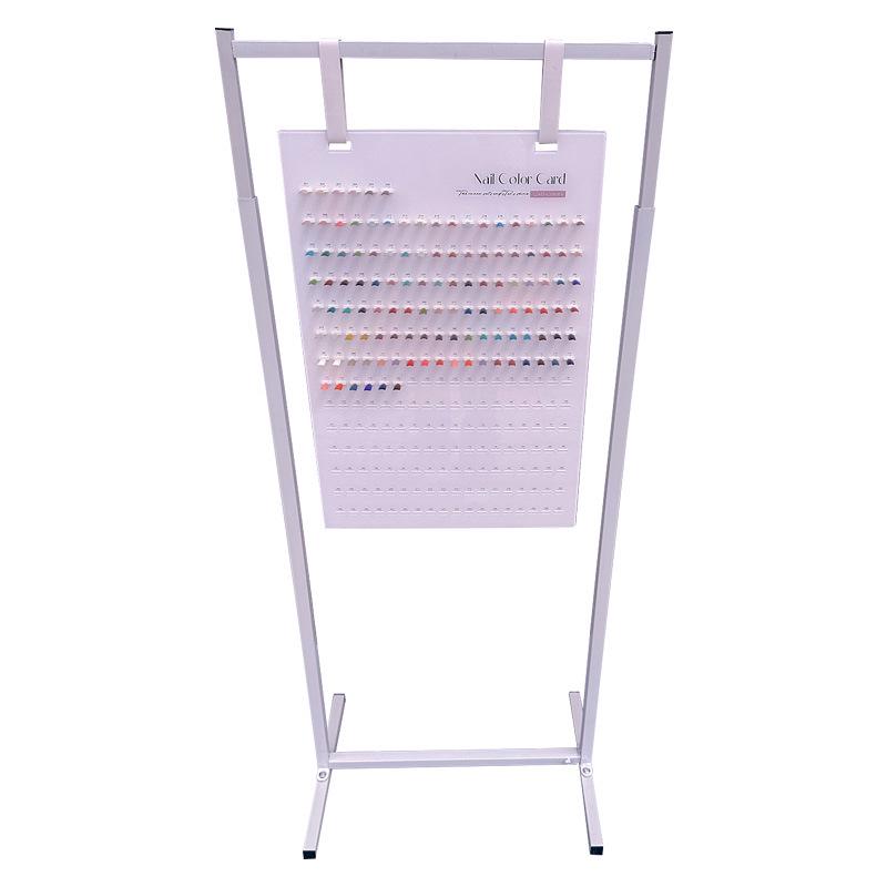 Acrylic Color Comparison Display Board with Inlaid Style, No-Glue Gel Nail Sample Book
