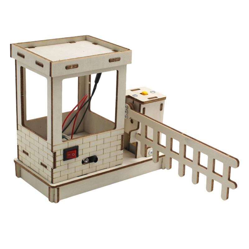

Interactive Automatic Barrier Gate Science Project Toy with Intelligent Detection For Kids Creation Hand Skill Exercise 1