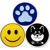 Adhere Golf Marker Metal Logo Ball Mark Cute Cat Dog Paw Design Set 3 Excludes Base