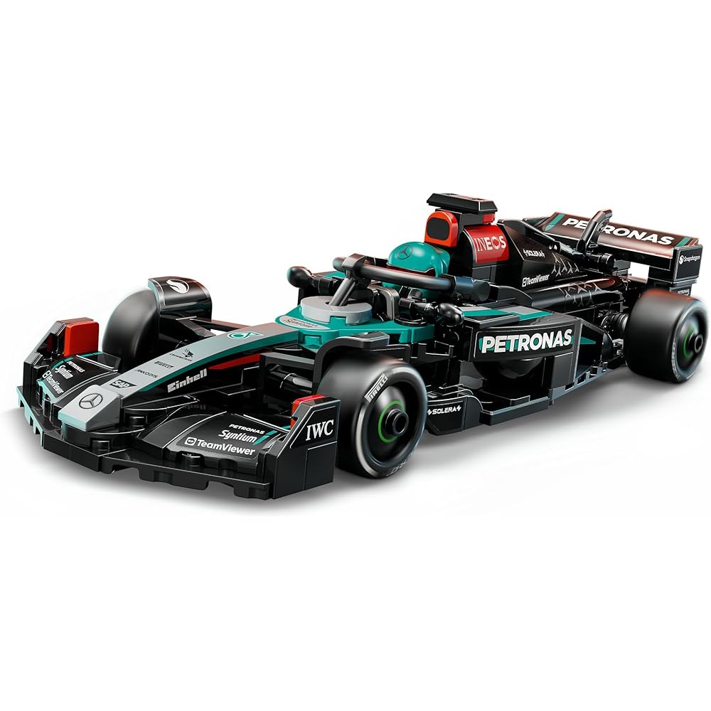 LEGO Speed Champions Mercedes-AMG F1 W15 Race Car Toy Building Set for Kids 10-12 Years Old 77244