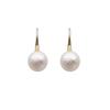 Xinjiang Cotton Pearl Ear Hook French Retro Cream Cotton Pearl Earrings Femininity Ear Hook