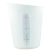 2Pcs Set Measuring Cups with Graduated Scale 250/500ml Laboratory Capacity Cups