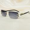 Frameless Square Fashion Sunglasses Ideal for Gifts Suitable for Beautiful Birthday Gifts Perfect for Decoration ladies Men