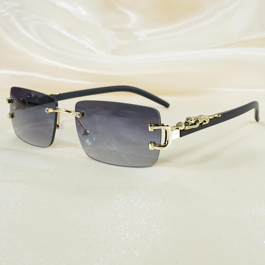 Frameless Square Fashion Sunglasses Ideal for Gifts Suitable for Beautiful Birthday Gifts Perfect for Decoration ladies Men
