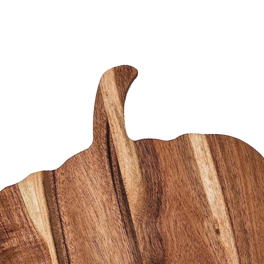Tabla de Servir con Forma de Calabaza, Tabla de Cortar para Cocina, Plato Multiusos para Postres y Dulces, para