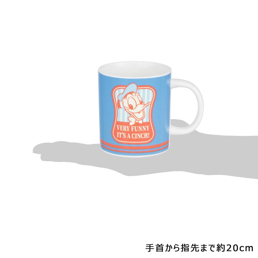 Sango Toki Disney Donald Duck Retro Pop Made in Mug, Approx. 350ml, Mug, Japan, 3305-03