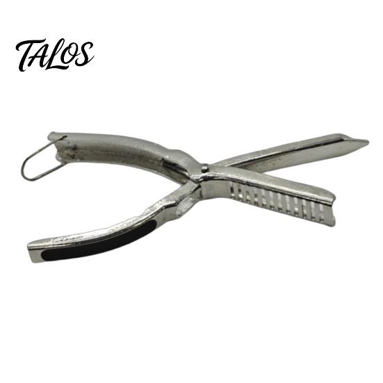 Professional Meat Processing Clamp Rib Membrane Removal Tool, Stainless Steel Prep Clamp, BBQ Puller Tool for Kitchen Pork Beef And Lamb Cleaning