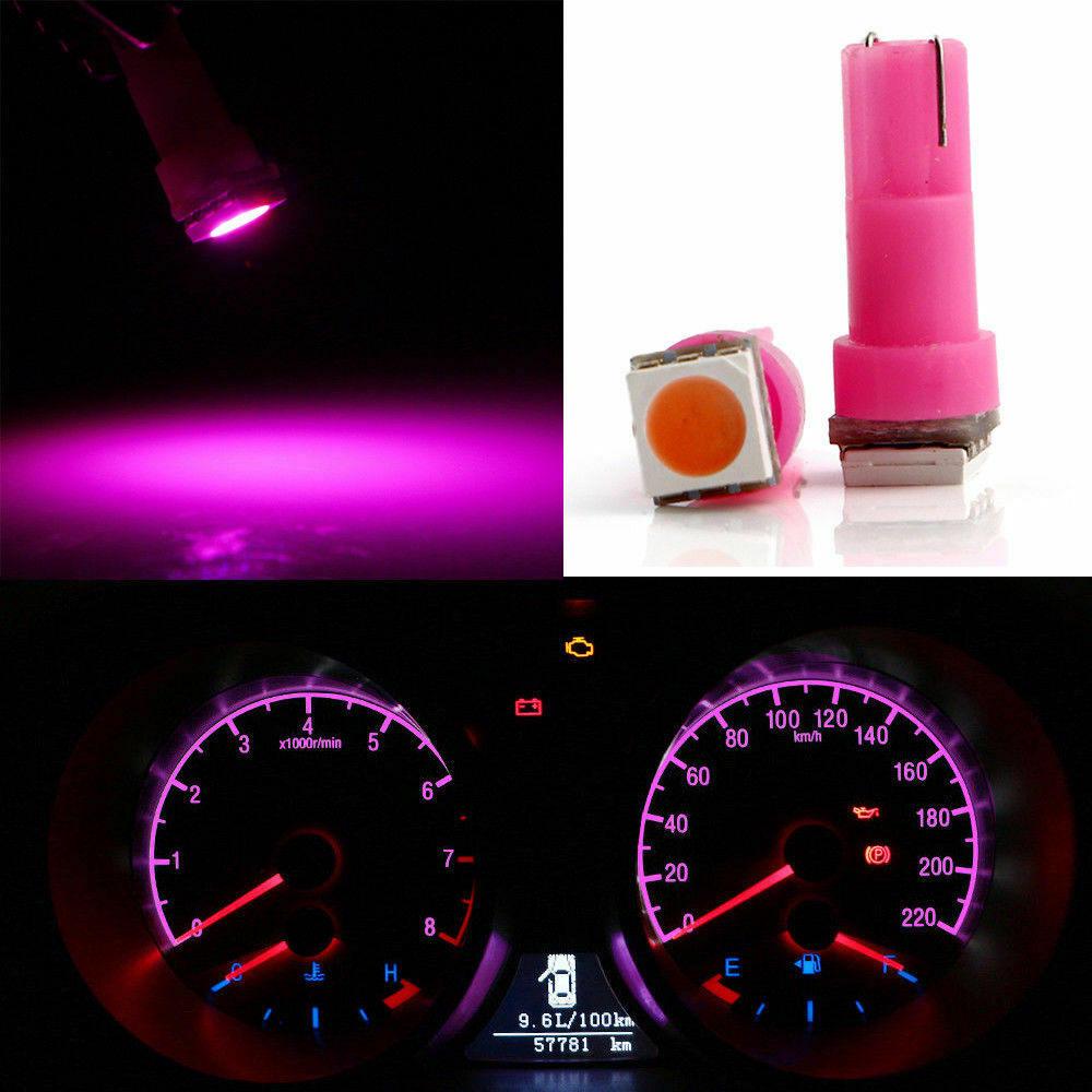 Buy 50Pcs T5 74 2721 37 1SMD LED Speedometer Instrument Gauge Cluster ...