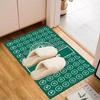 Football Club Emblem Printed Office Carpet Chair Cushion  Entryway Rug, Rugs for Living Room, Bedroom Christmas gifts