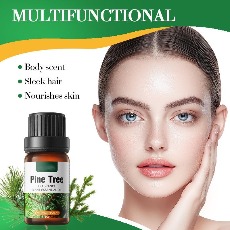 Plant Essential Oil Set 10ml Each Natural Fragrance Therapy Aromatherapy Body Oil Spa Massage Gift Set Export Wholesale
