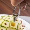 Pineapple Specific Eye Removal Clip, Stainless Steel V-Shaped Pineapple Shovel, Seed Removal Clip, Peeling Knife, Eye Digging Device