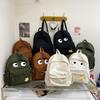 New Cute Backpack with Large Capacity Cartoon Plush Backpack for Men and Women, High-end Backpack